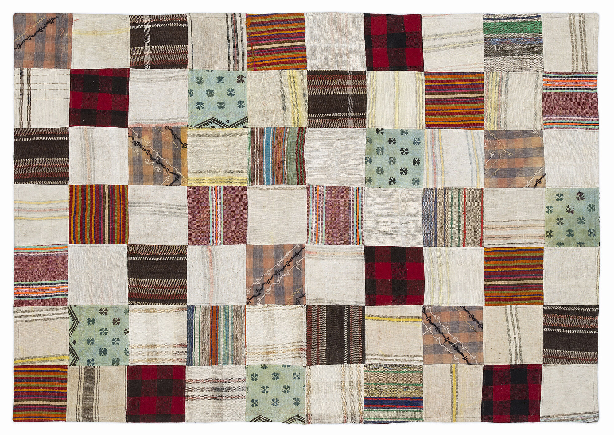 Apex Kilim Patchwork Unique Colours 1115 160 cm X 230 cm