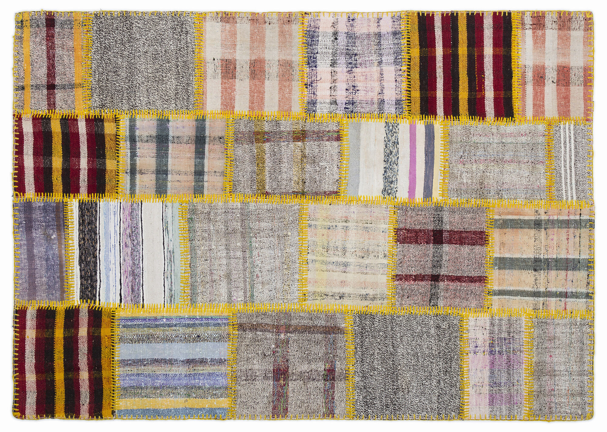 Apex Kilim Patchwork Unique Colours 1330 160 cm X 230 cm