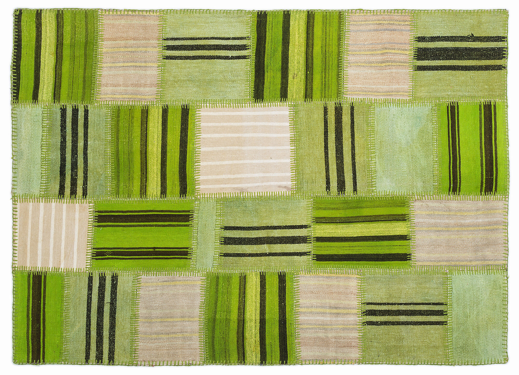 Apex Kilim Patchwork Unique Colours 1342 160 cm X 230 cm