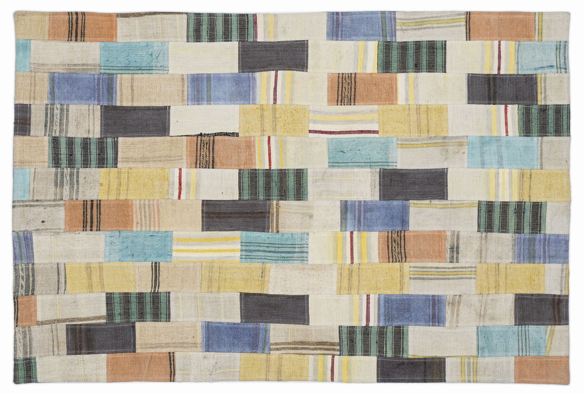 Apex Kilim Patchwork Unique Colours 1441 120 cm X 180 cm