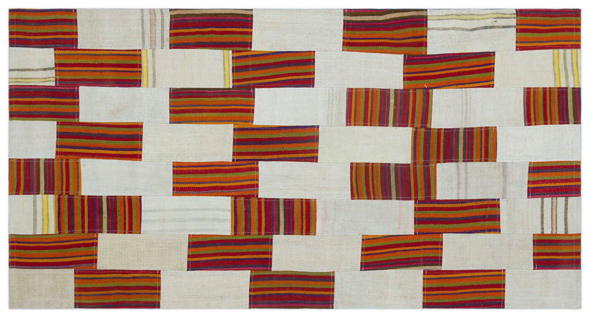 Apex Kilim Patchwork Unique Colours 22595 080 cm X 153 cm