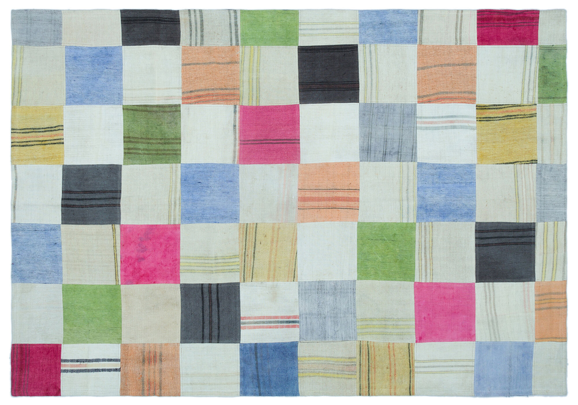 Apex Kilim Patchwork Unique Colours 25269 158 cm X 232 cm
