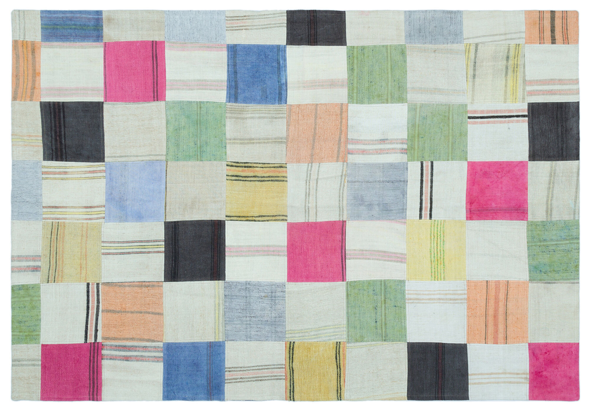 Apex Kilim Patchwork Unique Colours 25343 158 cm X 230 cm