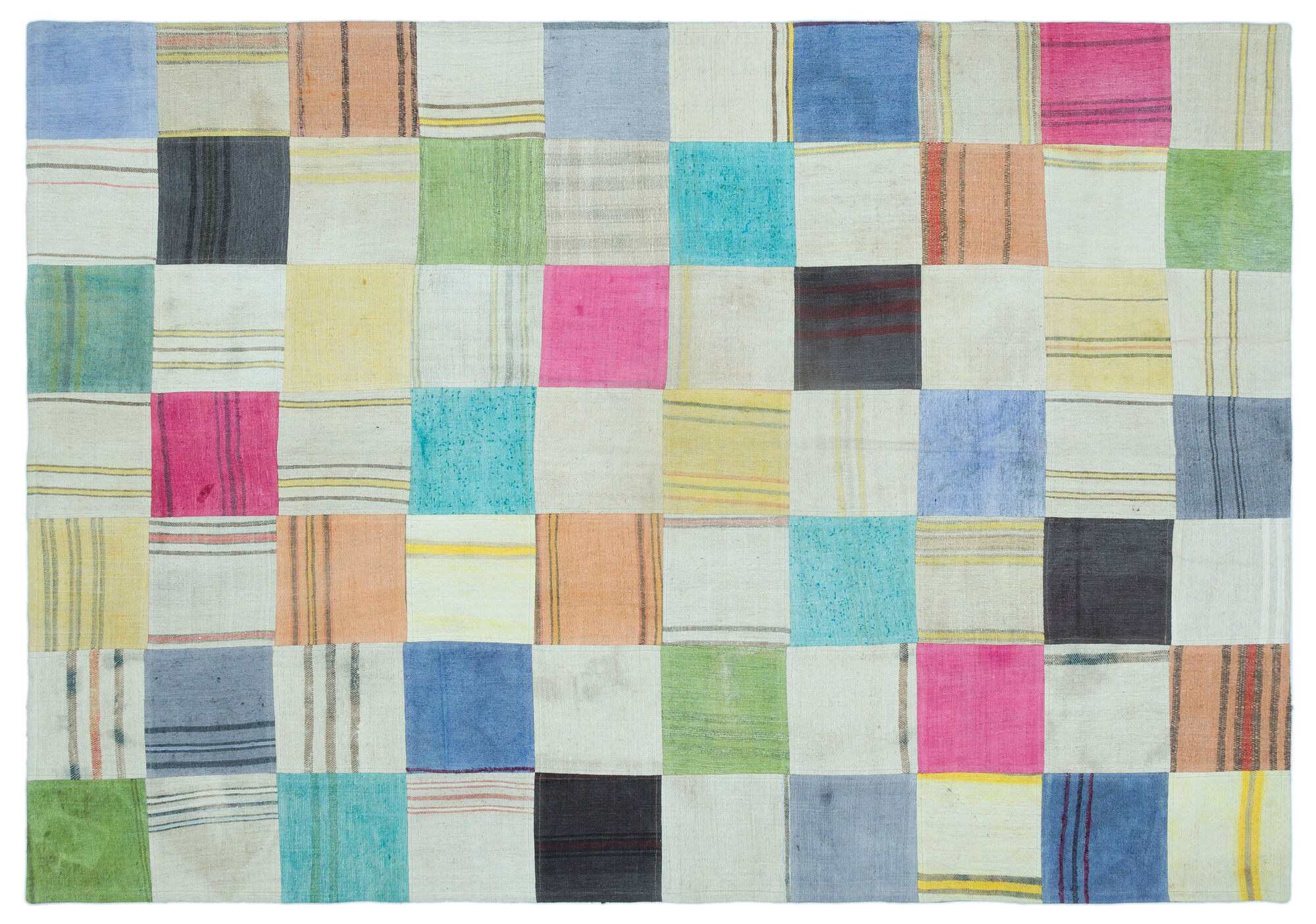 Apex Kilim Patchwork Unique Colours 25346 157 cm X 226 cm