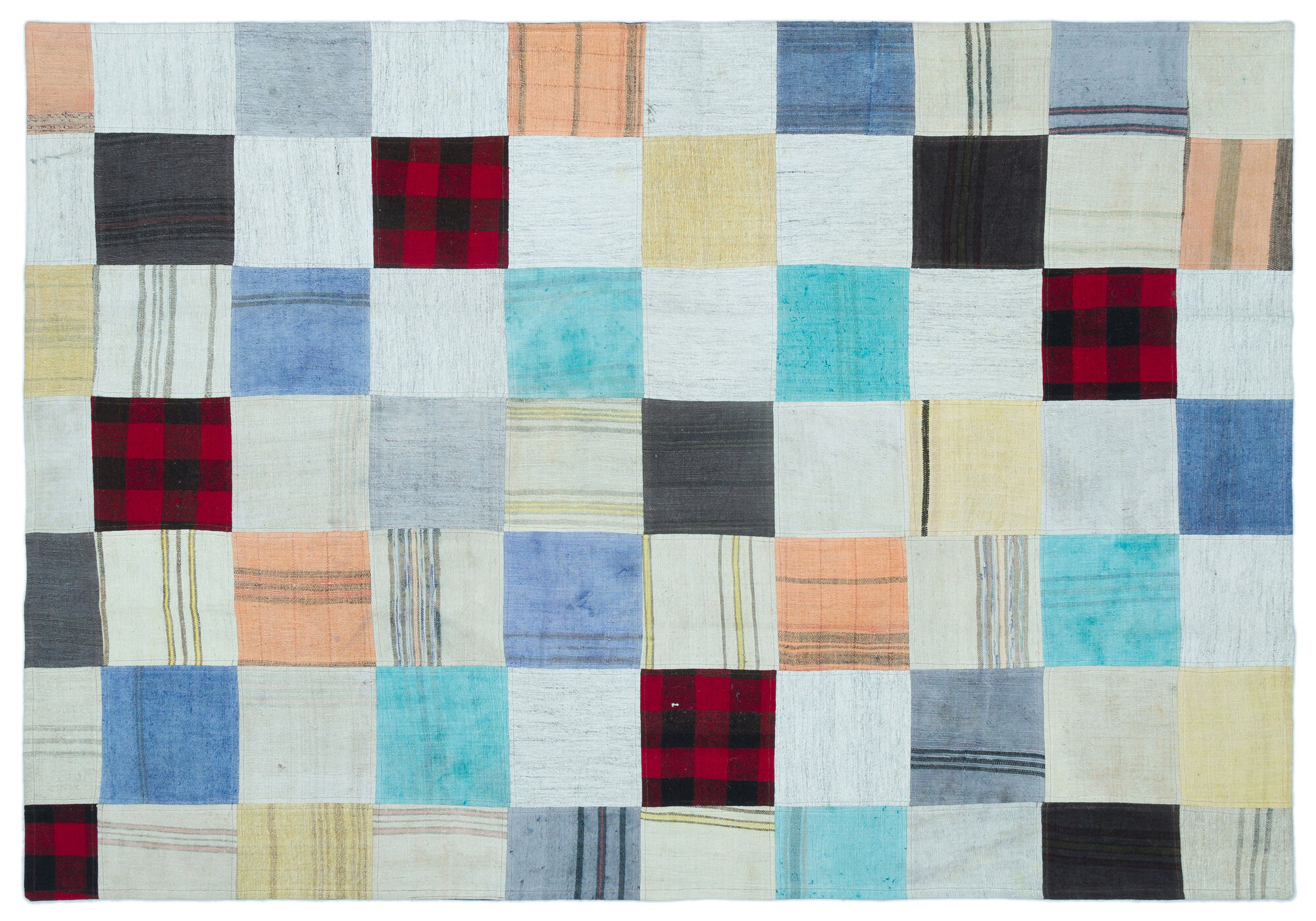 Apex Kilim Patchwork Unique Colours 25364 159 cm X 230 cm