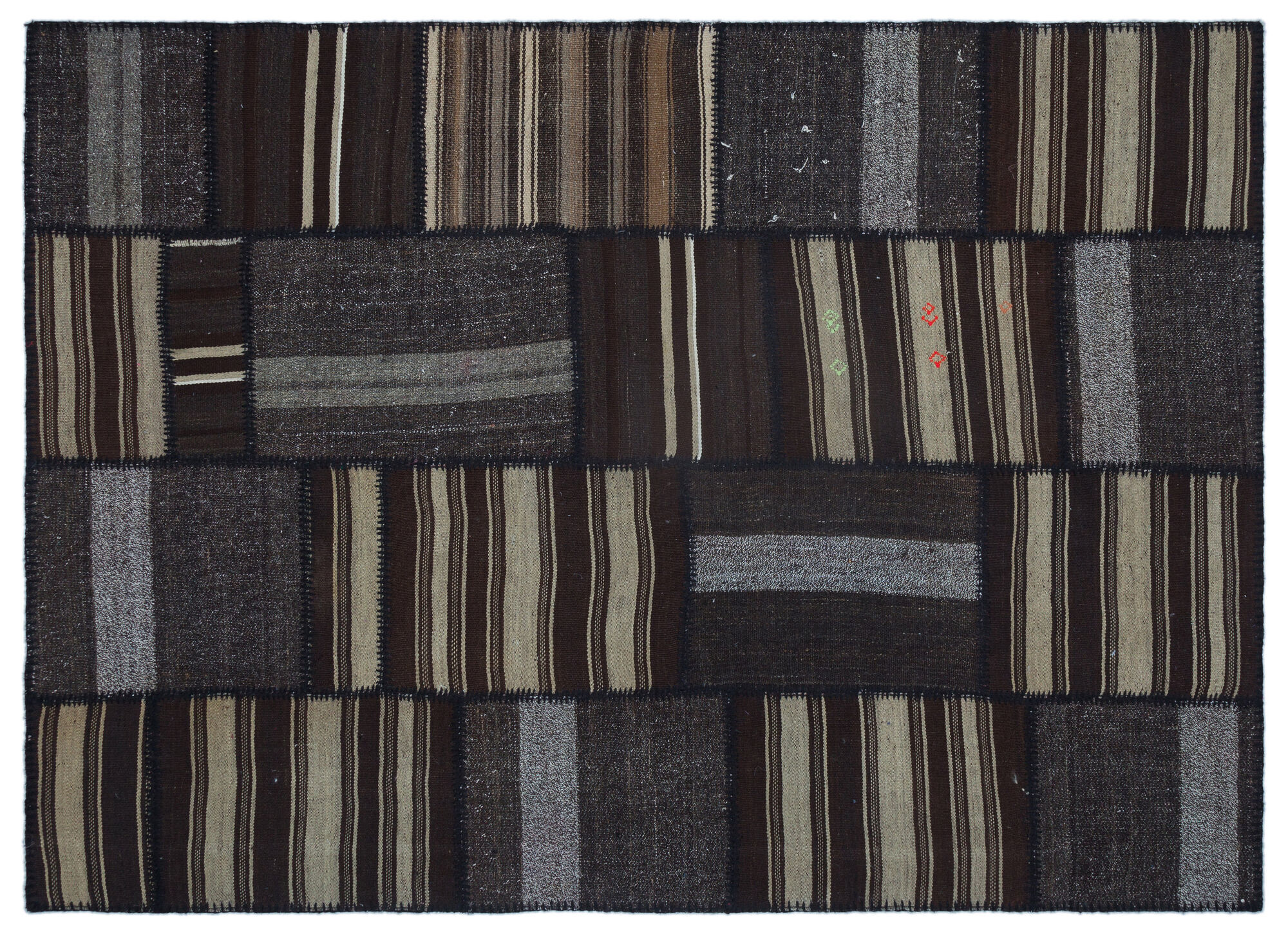 Apex Kilim Patchwork Unique Colours 25554 163 cm X 230 cm