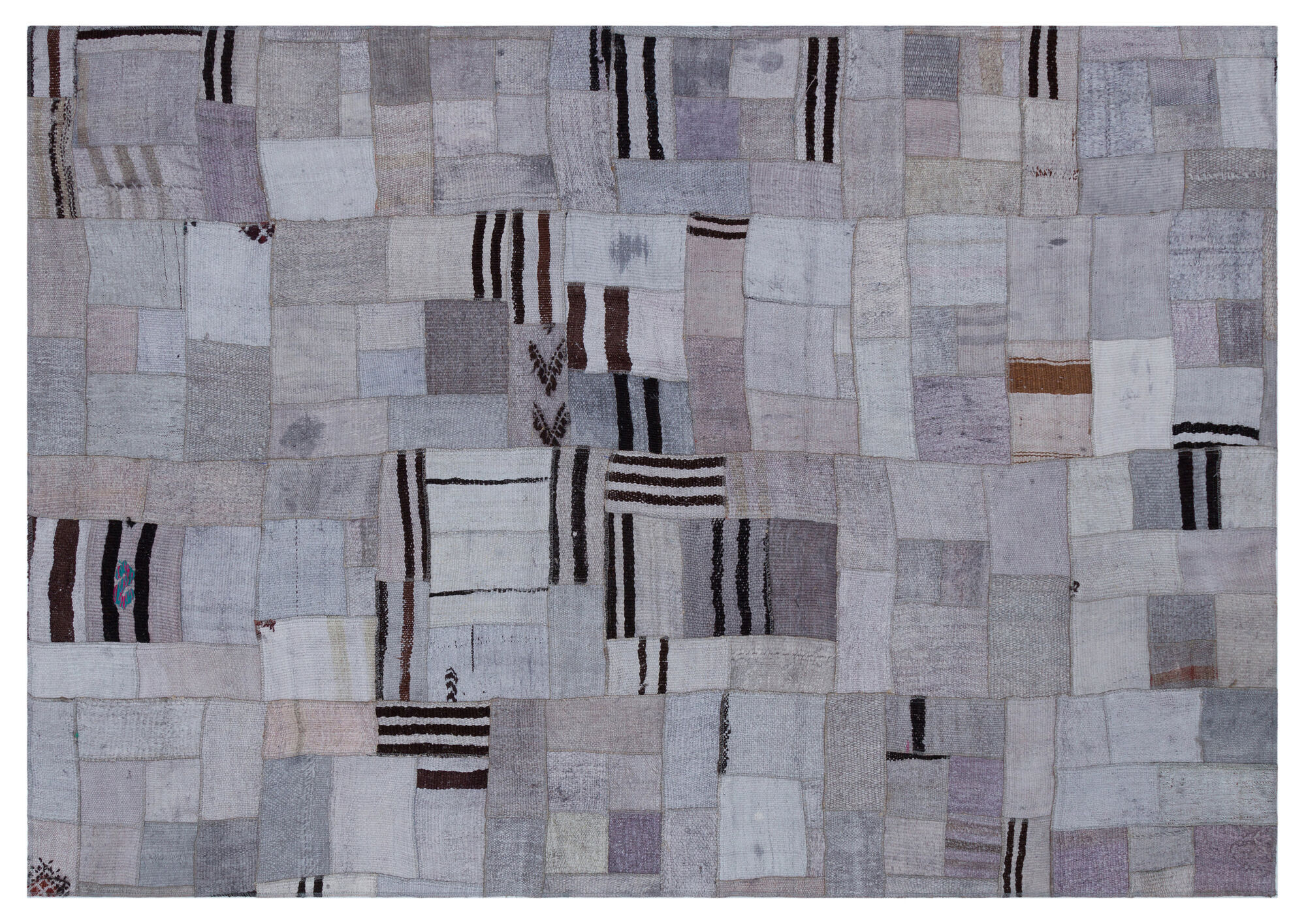 Apex Kilim Patchwork Unique Hemp 32940 162 cm X 230 cm