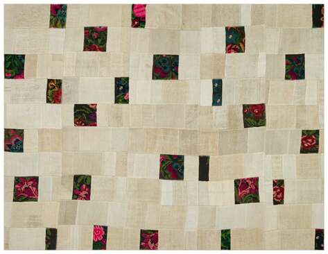 Apex Kilim Patchwork Unique Hemp 32944 280 cm X 360 cm - 1