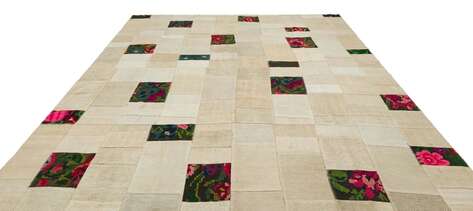 Apex Kilim Patchwork Unique Hemp 32944 280 cm X 360 cm - 3