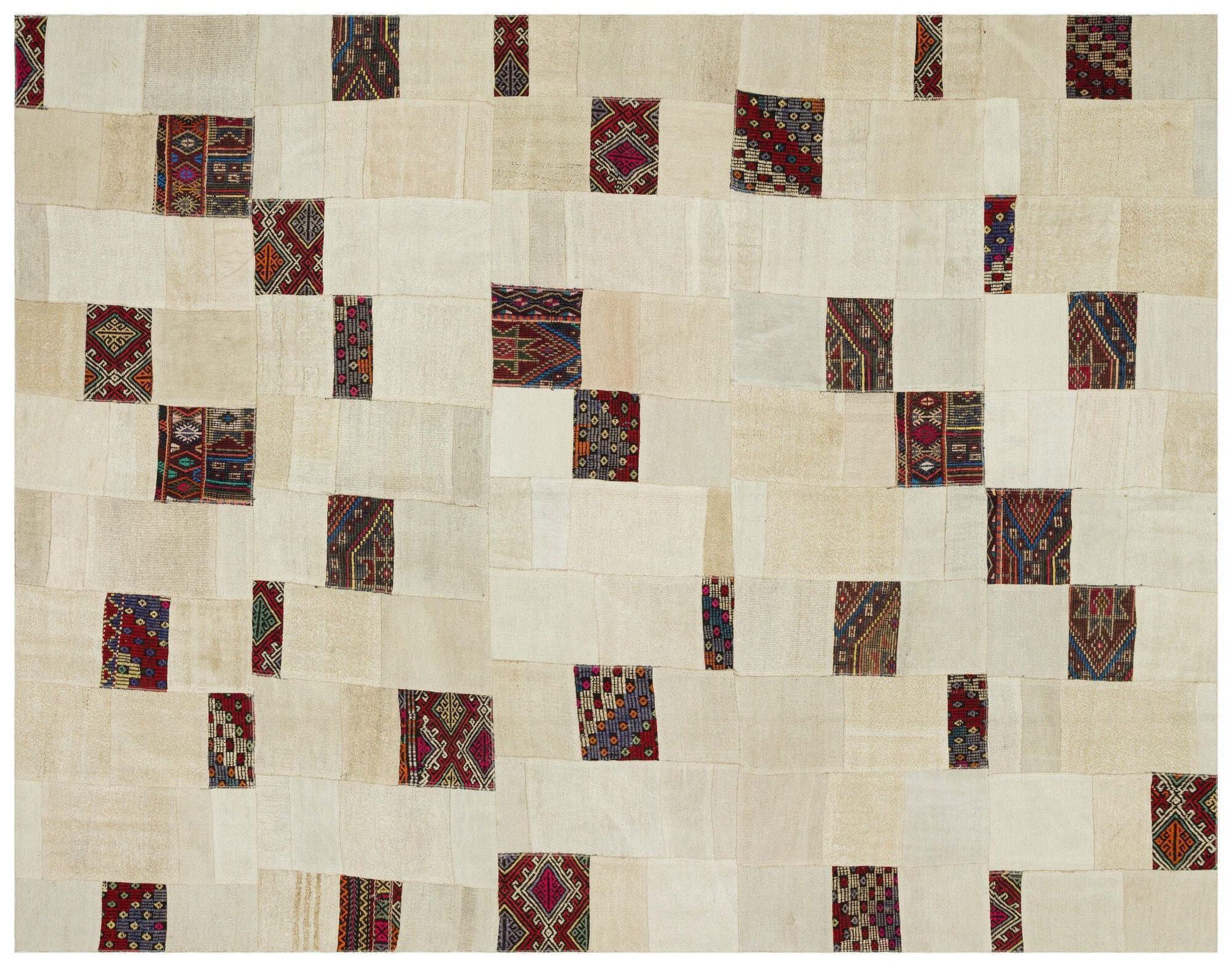 Apex Kilim Patchwork Unique Hemp 32945 280 cm X 360 cm