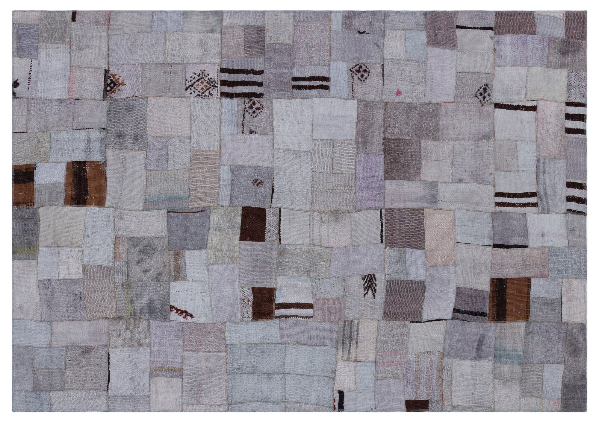 Apex Kilim Patchwork Unique Hemp 32952 160 cm X 230 cm