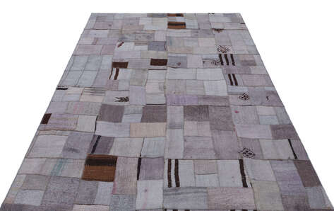 Apex Kilim Patchwork Unique Hemp 32952 160 cm X 230 cm - 3