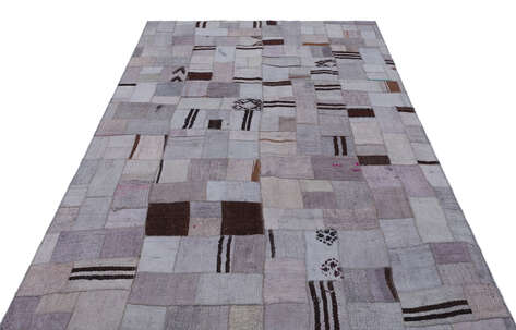 Apex Kilim Patchwork Unique Hemp 32957 160 cm X 230 cm - 3