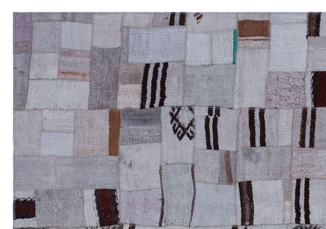 Apex Kilim Patchwork Unique Hemp 32957 160 cm X 230 cm - 5