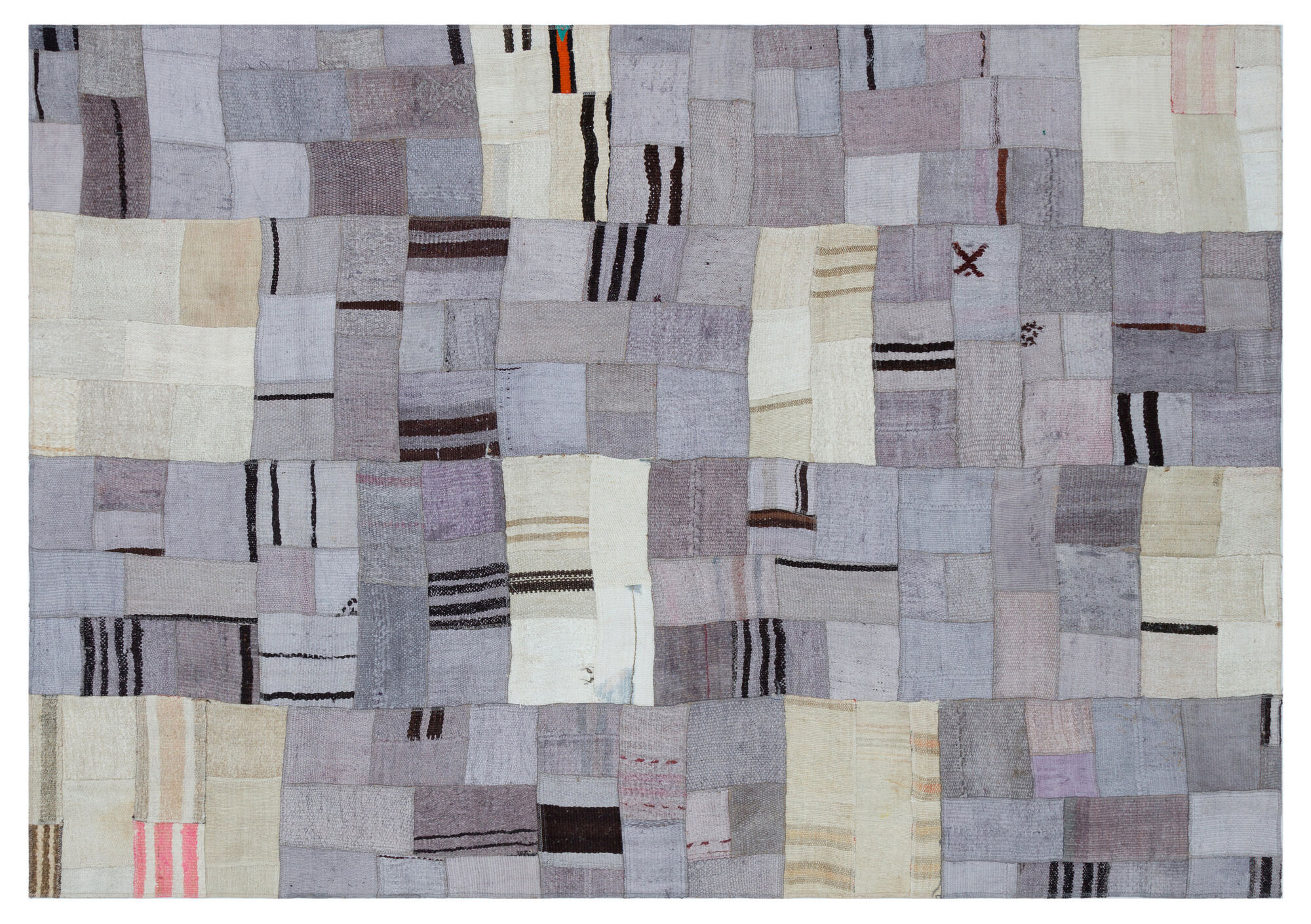Apex Kilim Patchwork Unique Hemp 32958 160 cm X 230 cm