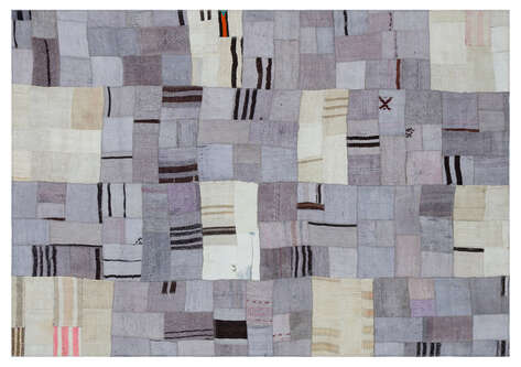 Apex Kilim Patchwork Unique Hemp 32958 160 cm X 230 cm - 1