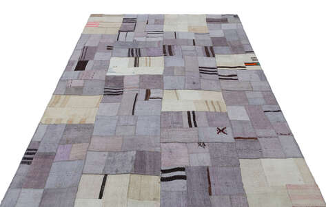 Apex Kilim Patchwork Unique Hemp 32958 160 cm X 230 cm - 3