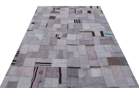 Apex Kilim Patchwork Unique Hemp 32959 160 cm X 230 cm - 3