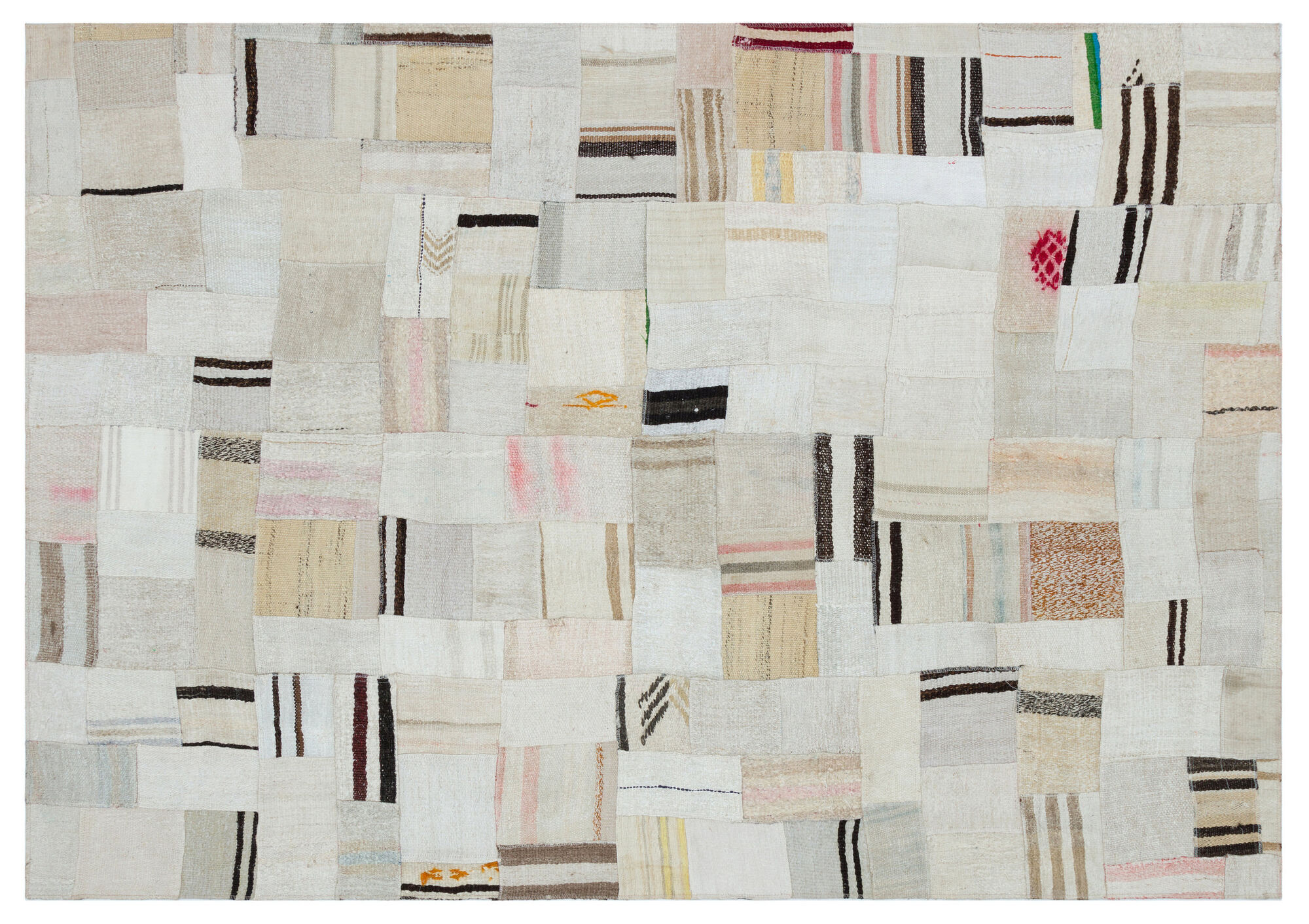 Apex Kilim Patchwork Unique Hemp 32963 160 cm X 231 cm