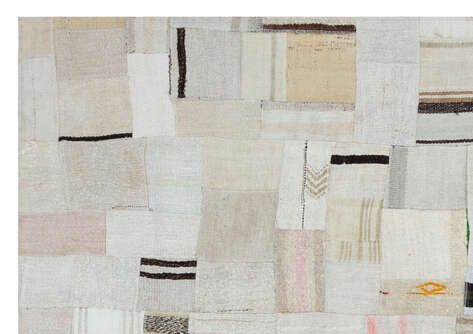Apex Kilim Patchwork Unique Hemp 32963 160 cm X 231 cm - 5