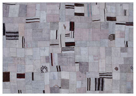 Apex Kilim Patchwork Unique Hemp 32979 161 cm X 230 cm - 1