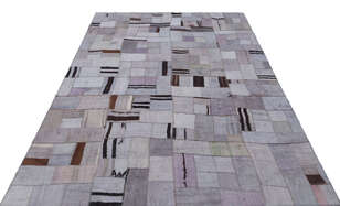 Apex Kilim Patchwork Unique Hemp 32987 170 cm X 233 cm - 3