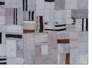 Apex Kilim Patchwork Unique Hemp 32987 170 cm X 233 cm - 4