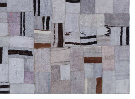 Apex Kilim Patchwork Unique Hemp 32987 170 cm X 233 cm - 4