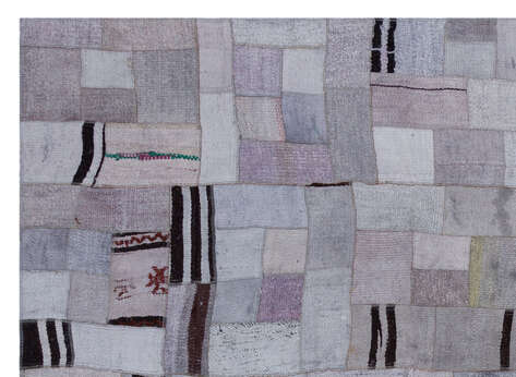 Apex Kilim Patchwork Unique Hemp 32987 170 cm X 233 cm - 5