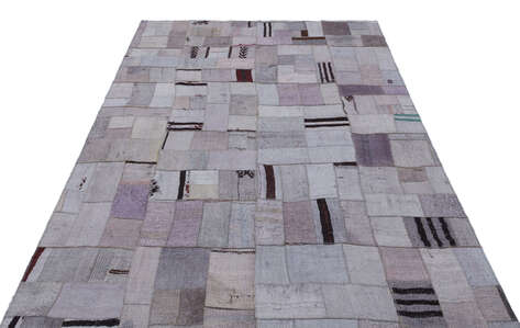 Apex Kilim Patchwork Unique Hemp 32991 160 cm X 230 cm - 3