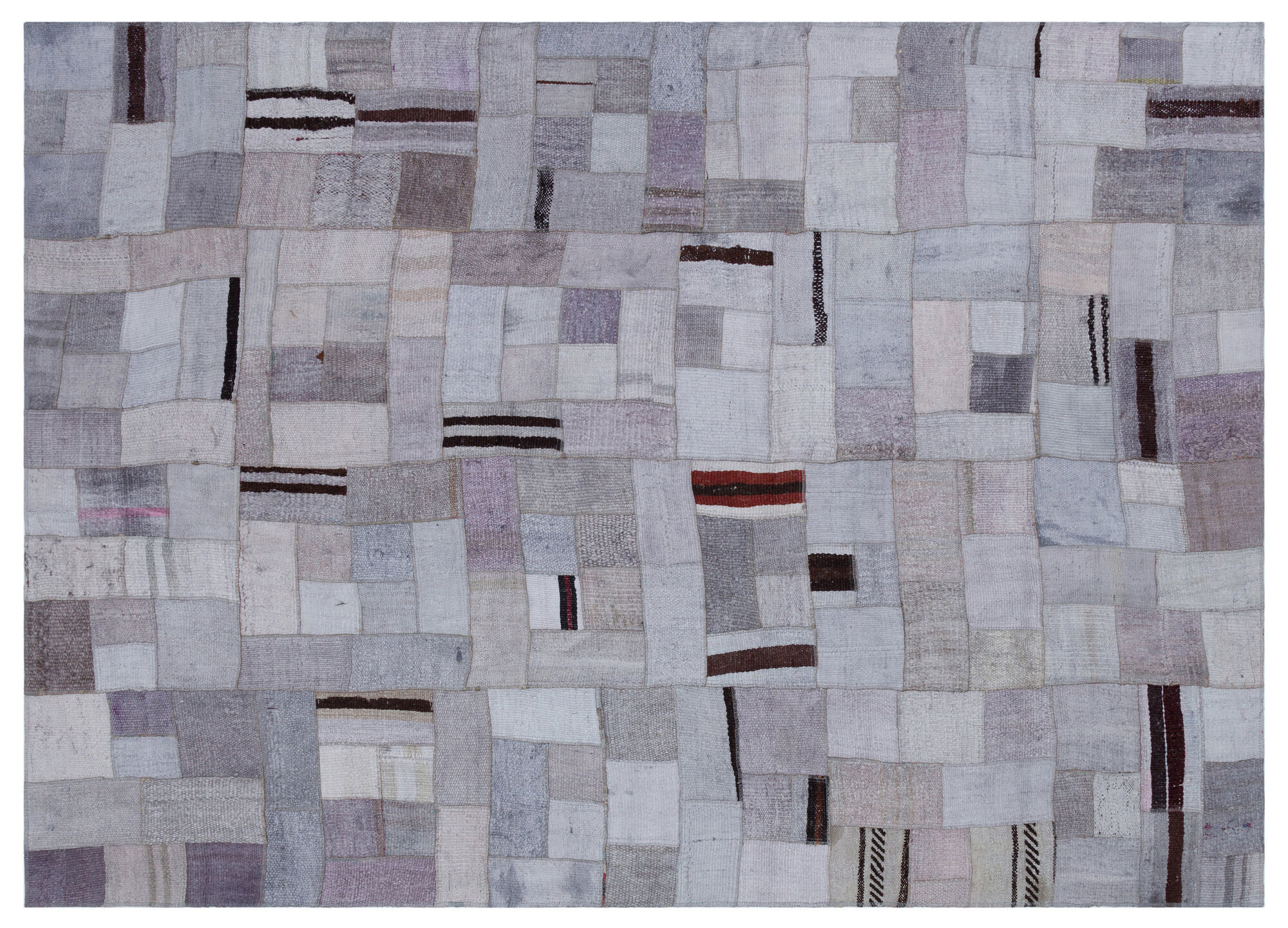 Apex Kilim Patchwork Unique Hemp 32998 170 cm X 238 cm