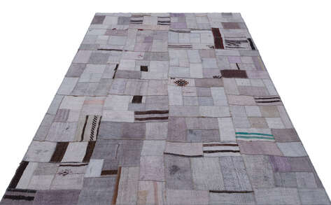 Apex Kilim Patchwork Unique Hemp 33011 170 cm X 237 cm - 3