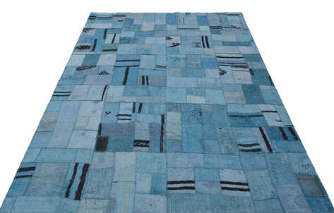 Apex Kilim Patchwork Unique Hemp 33013 161 cm X 227 cm - 3