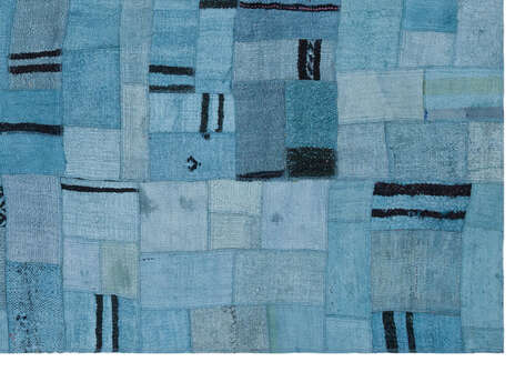 Apex Kilim Patchwork Unique Hemp 33013 161 cm X 227 cm - 4