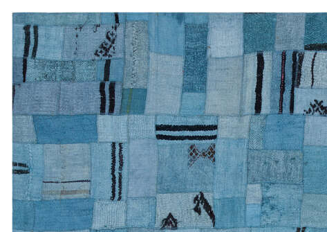 Apex Kilim Patchwork Unique Hemp 33013 161 cm X 227 cm - 5