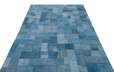 Apex Kilim Patchwork Unique Hemp 33018 161 cm X 220 cm - 3