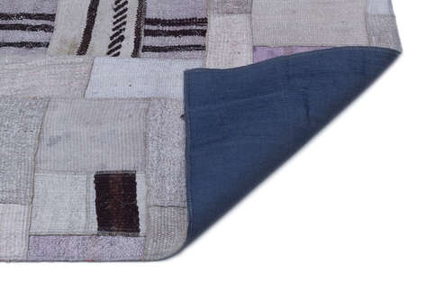 Apex Kilim Patchwork Unique Hemp 33019 161 cm X 229 cm - 2