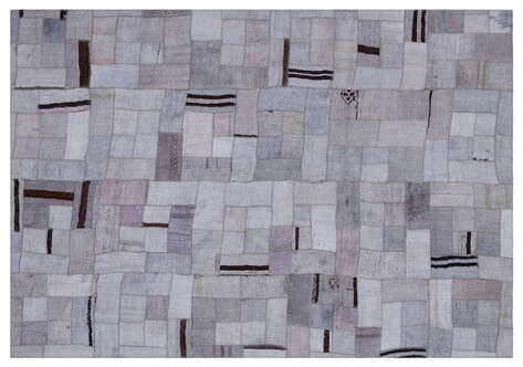 Apex Kilim Patchwork Unique Hemp 33020 161 cm X 230 cm - 1