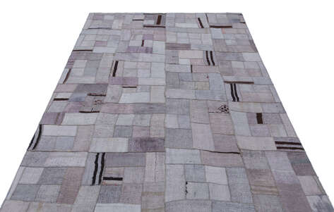 Apex Kilim Patchwork Unique Hemp 33020 161 cm X 230 cm - 3