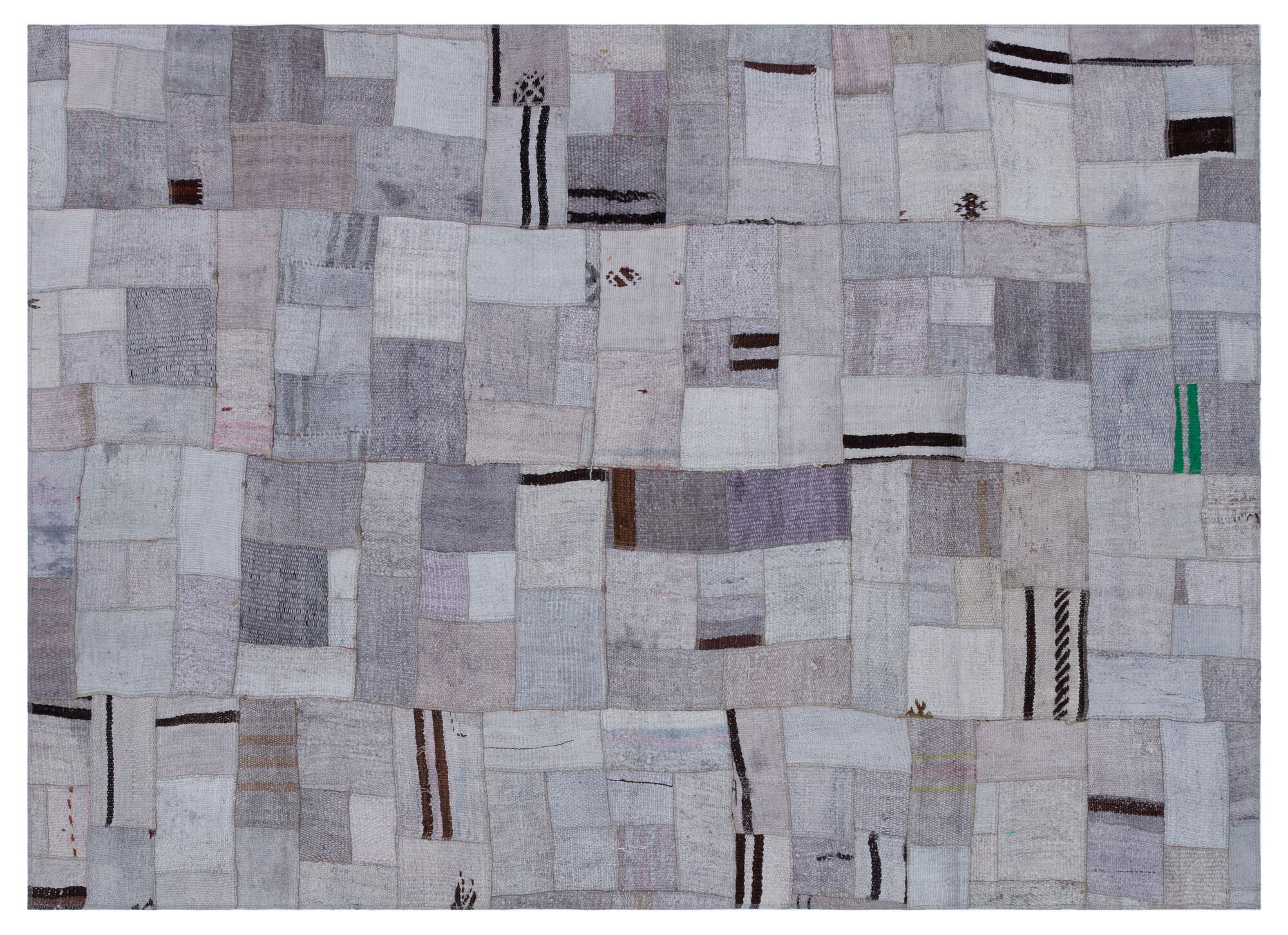 Apex Kilim Patchwork Unique Hemp 33021 160 cm X 223 cm