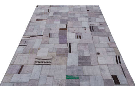 Apex Kilim Patchwork Unique Hemp 33021 160 cm X 223 cm - 3