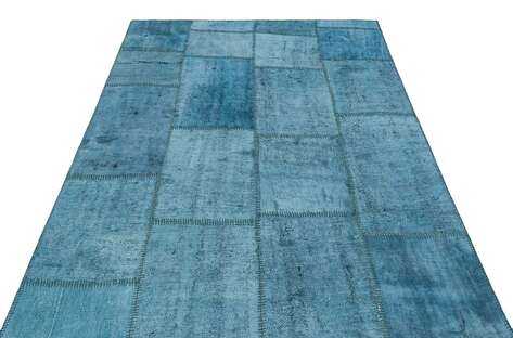 Apex Kilim Patchwork Unique Hemp 36926 156 cm X 211 cm - 3