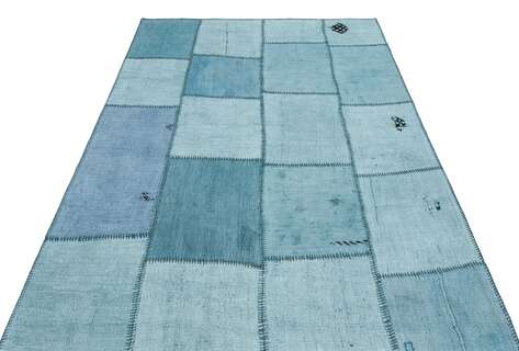 Apex Kilim Patchwork Unique Hemp 36931 154 cm X 223 cm - 2