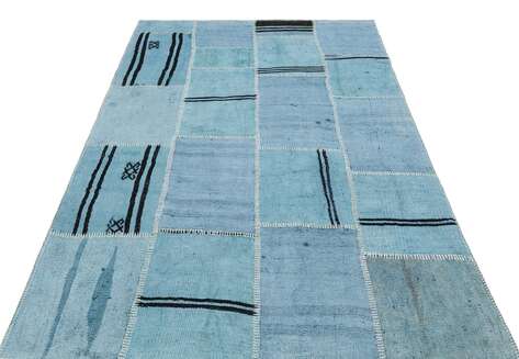 Apex Kilim Patchwork Halı Unique Hemp 36934 157 cm X 228 cm - 3