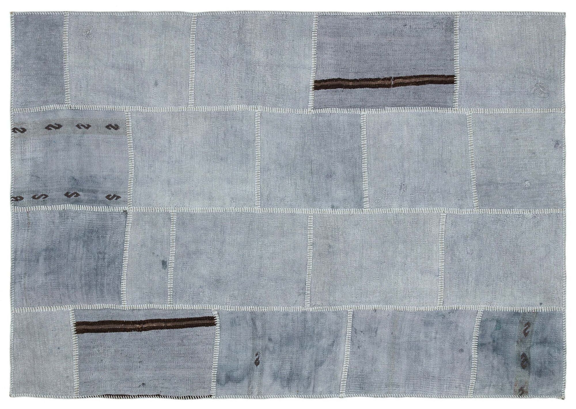 Apex Kilim Patchwork Halı Unique Hemp 36939 161 cm X 230 cm