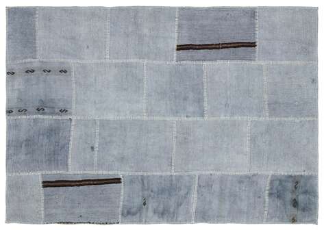 Apex Kilim Patchwork Halı Unique Hemp 36939 161 cm X 230 cm - 1