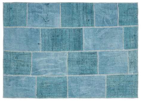 Apex Kilim Patchwork Unique Hemp 36942 158 cm X 222 cm - 1