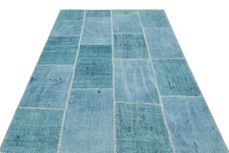 Apex Kilim Patchwork Unique Hemp 36942 158 cm X 222 cm - 3