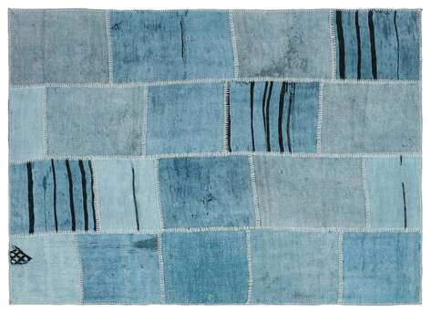 Apex Kilim Patchwork Unique Hemp 36945 159 cm X 222 cm - 1