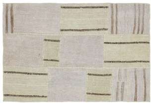 Apex Kilim Patchwork Unique Hemp 36947 118 cm X 175 cm (1)